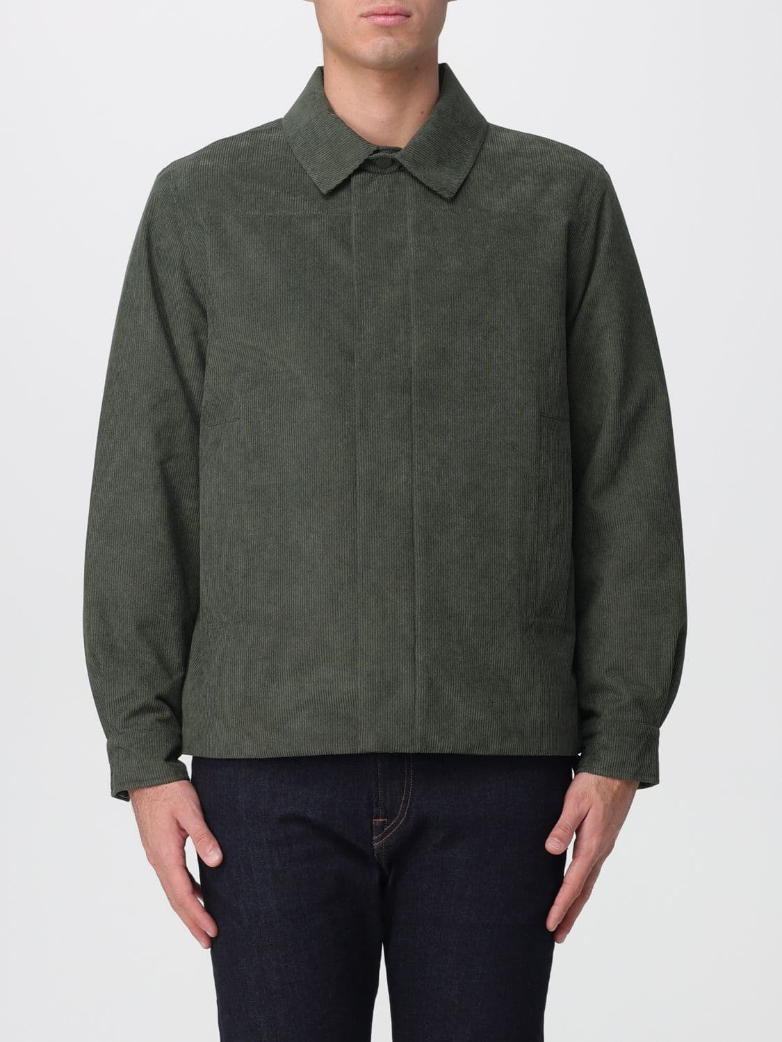 K-Way Jacket Men color Military · XL