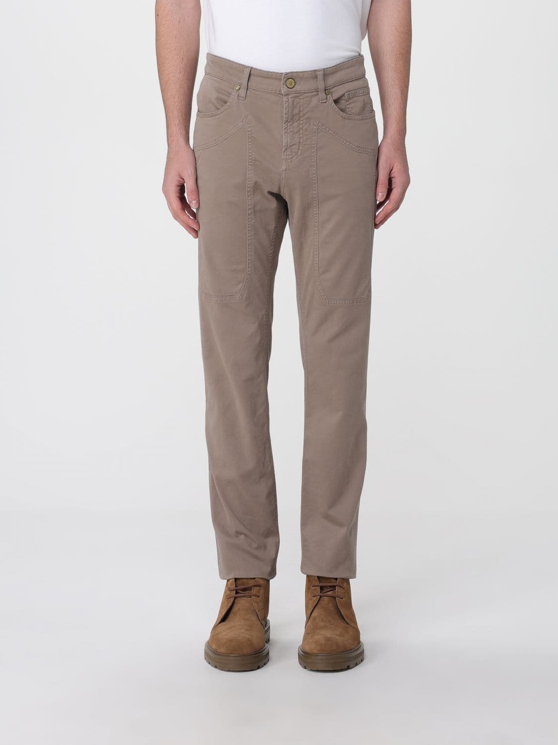 Jeckerson Jeans Men color Beige