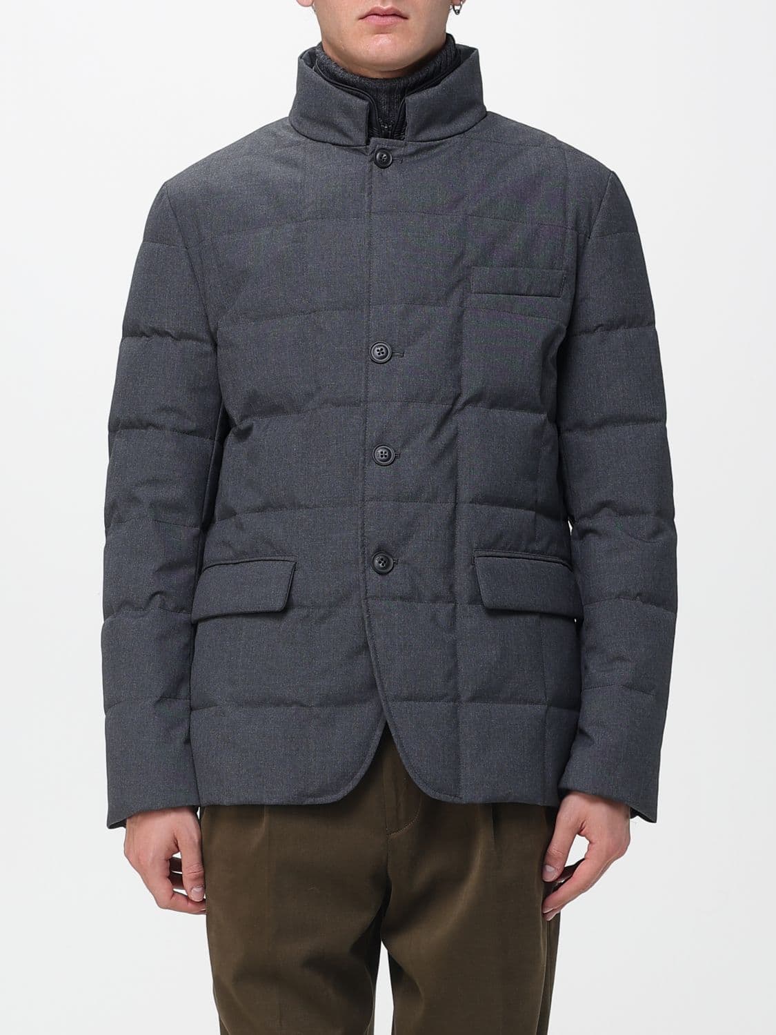 Fay Jacket Men color Grey