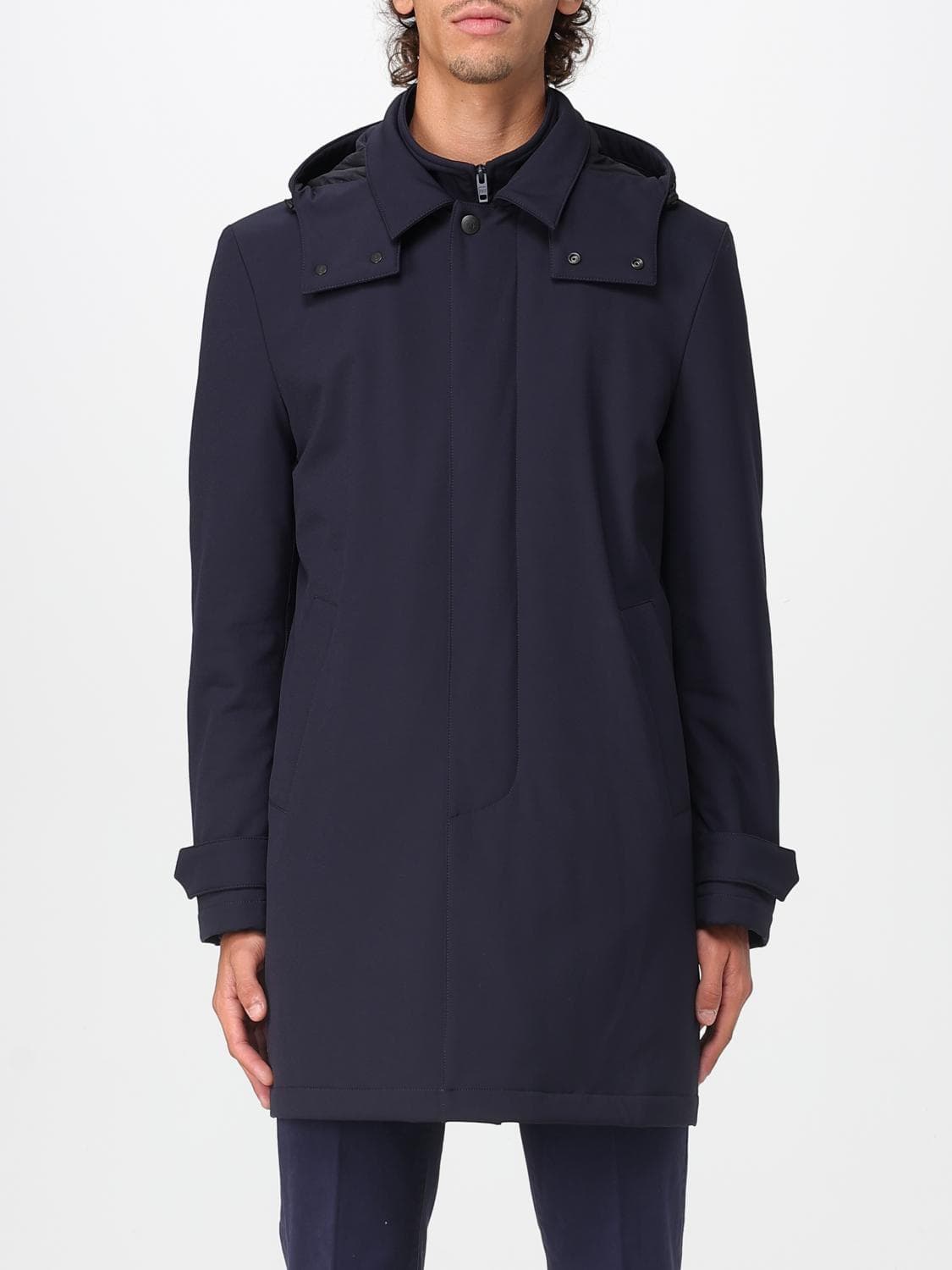 Fay Jacket Men color Navy
