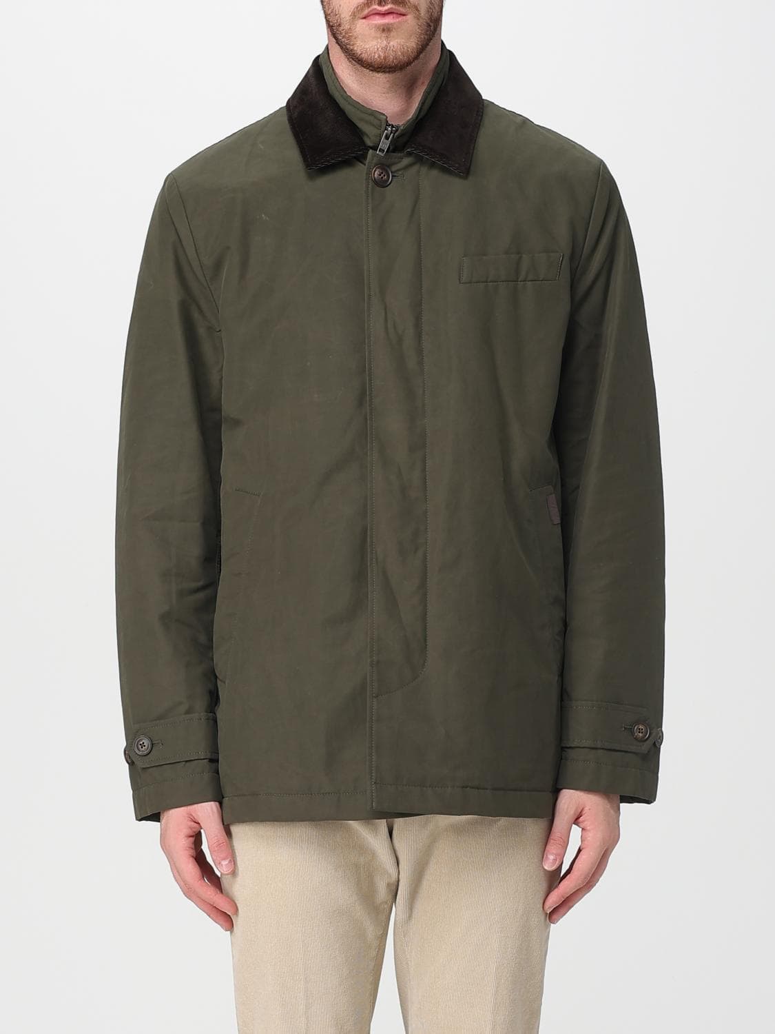 Fay Jacket Men color Forest Green