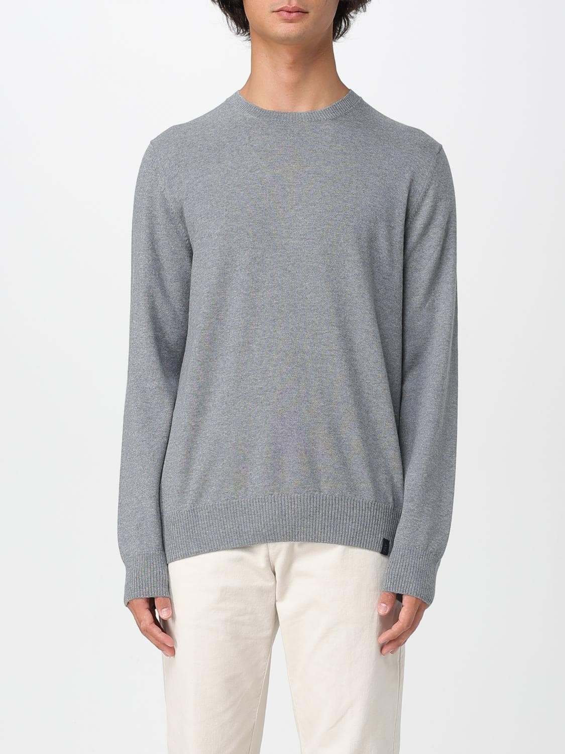 Fay Sweater Men color Grey