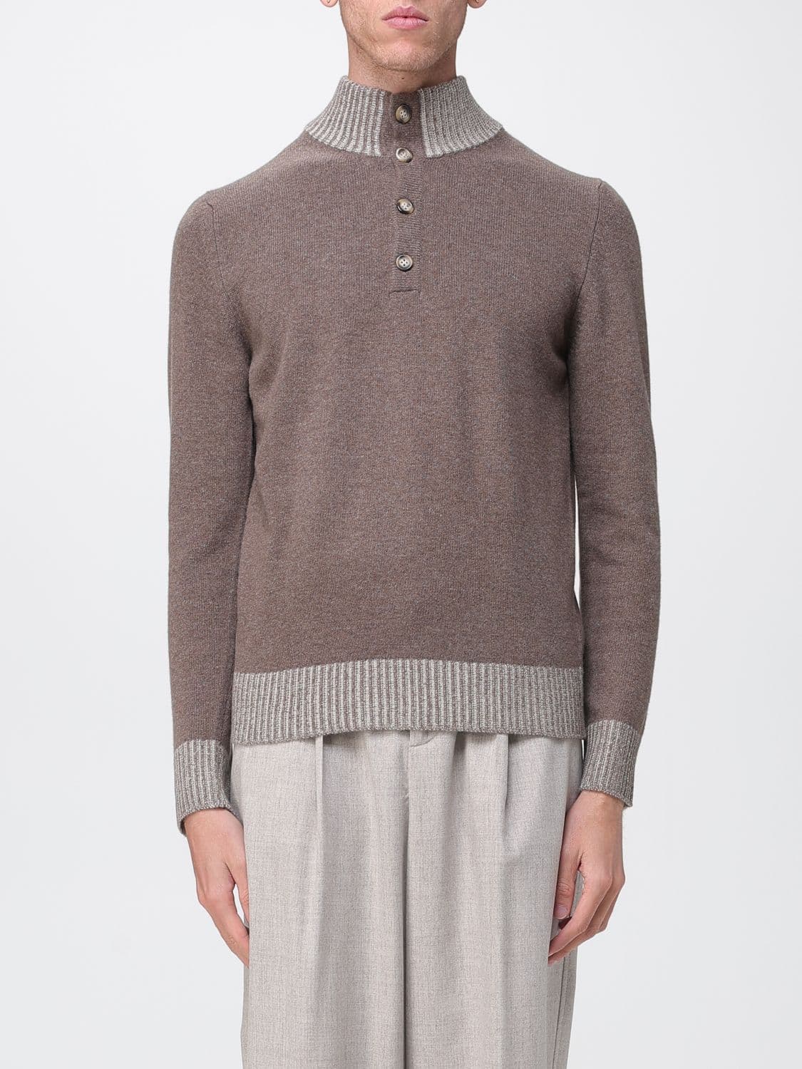 Xc Sweater Men color Cocoa