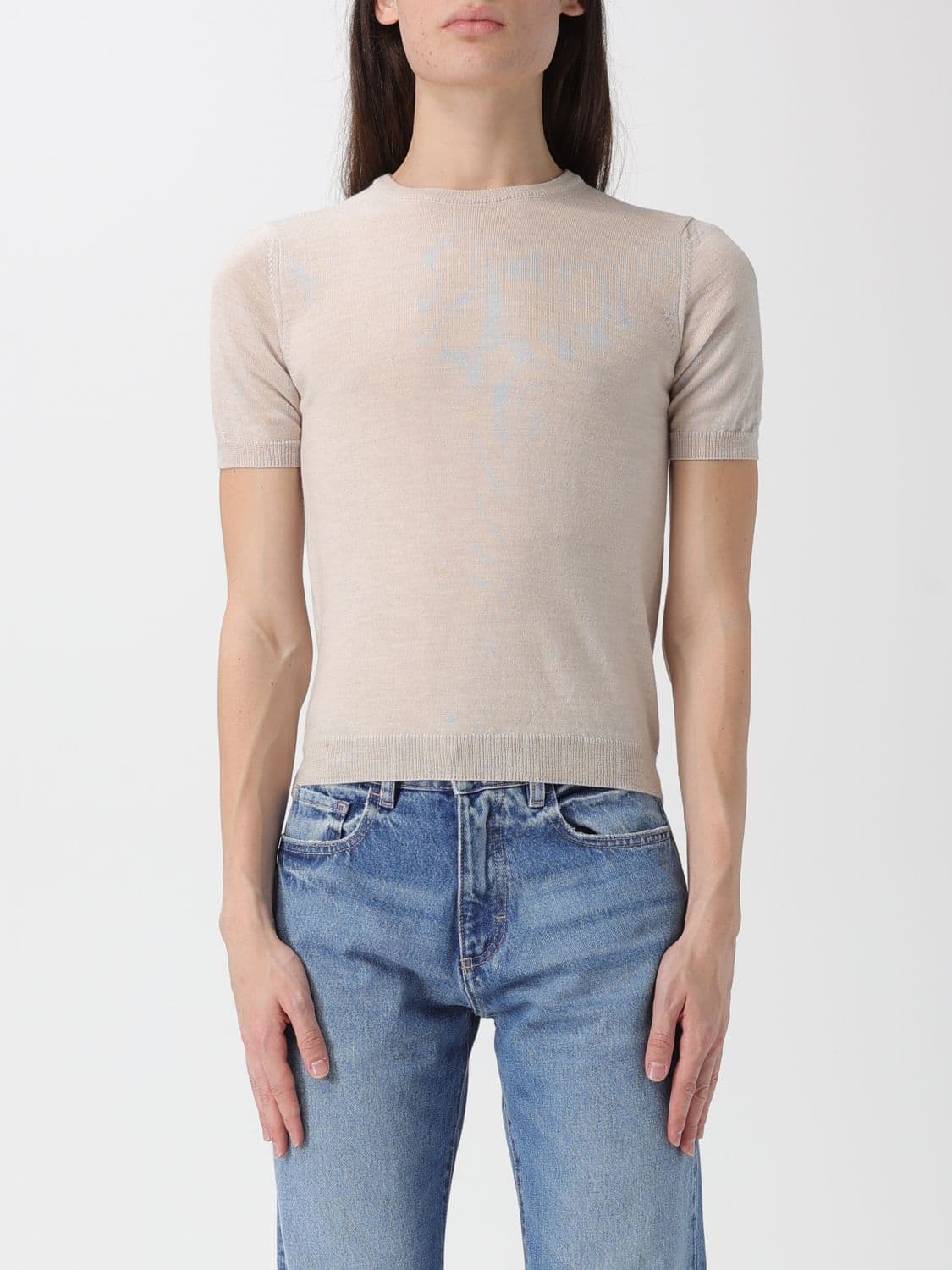 Xc Sweater Woman color Beige