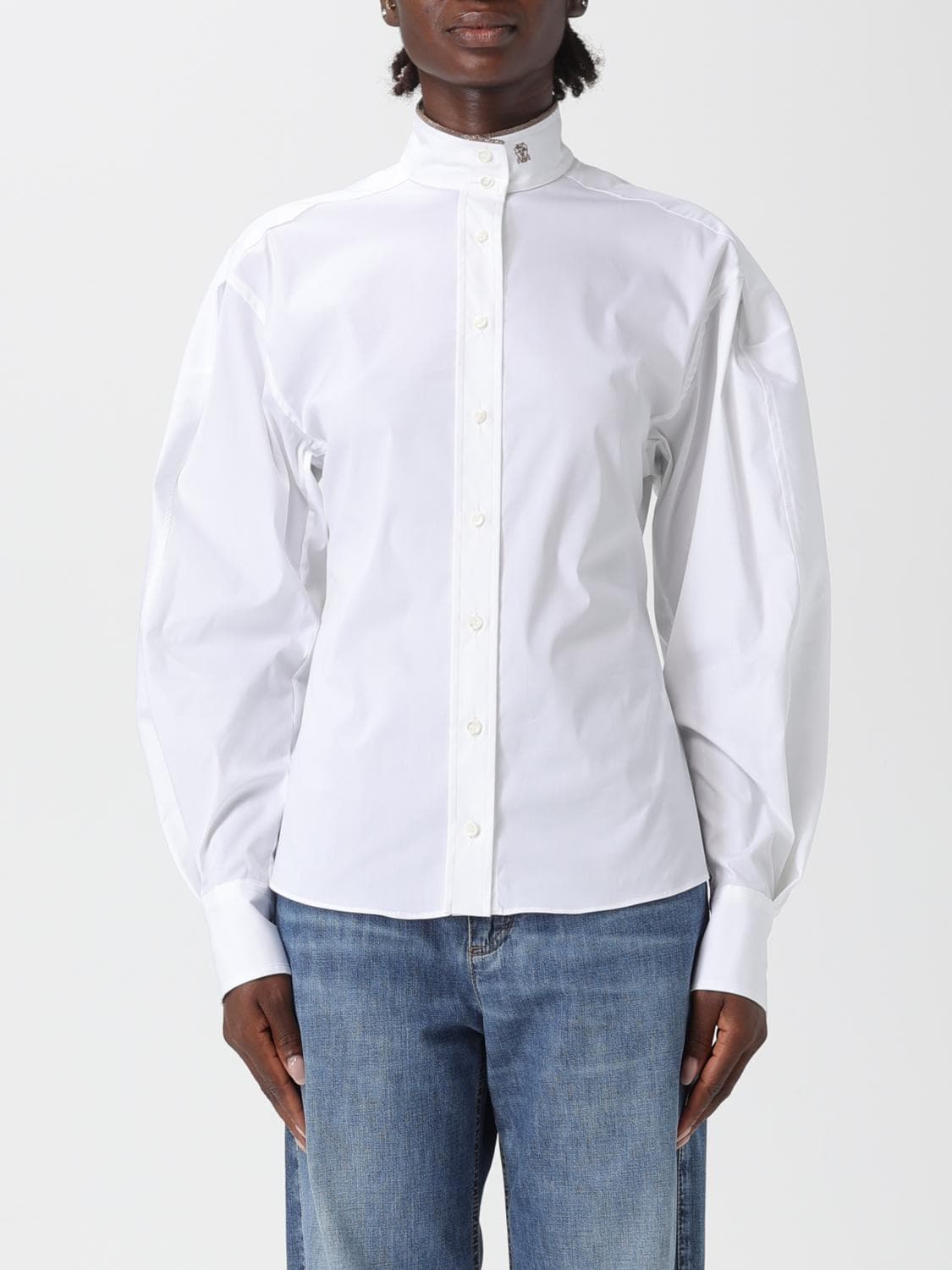 Brunello Cucinelli Shirt Woman color White