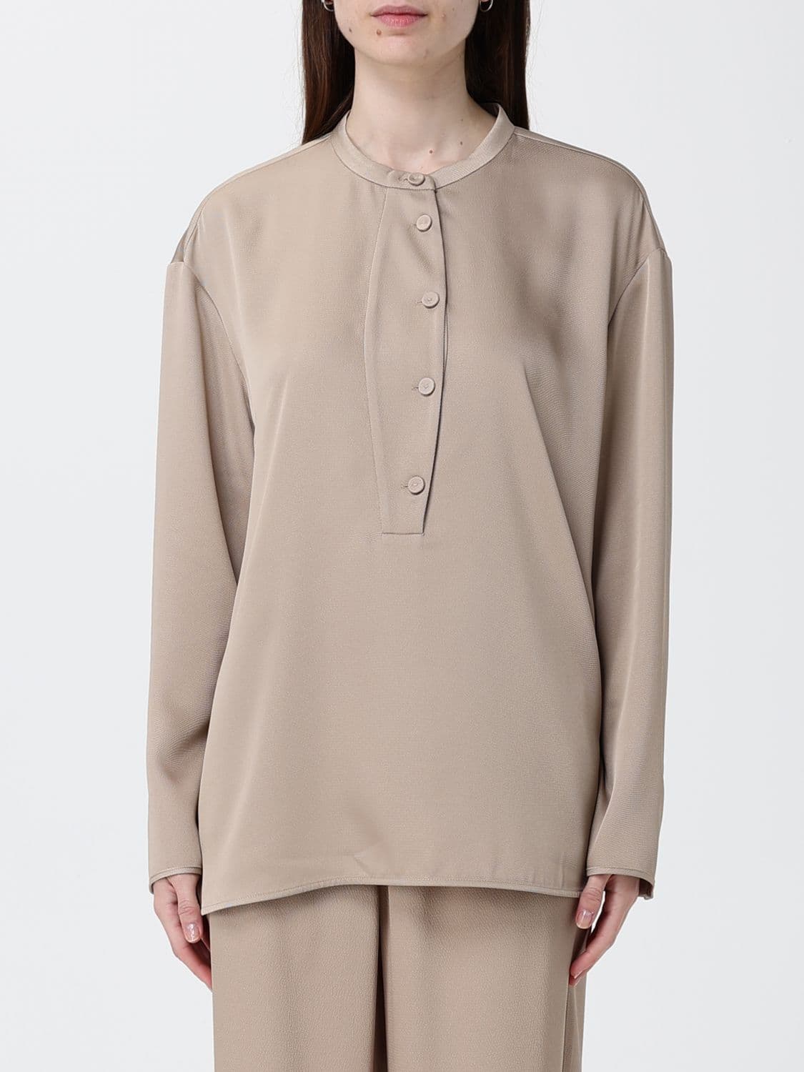 Emporio Armani Top Woman color Champagne