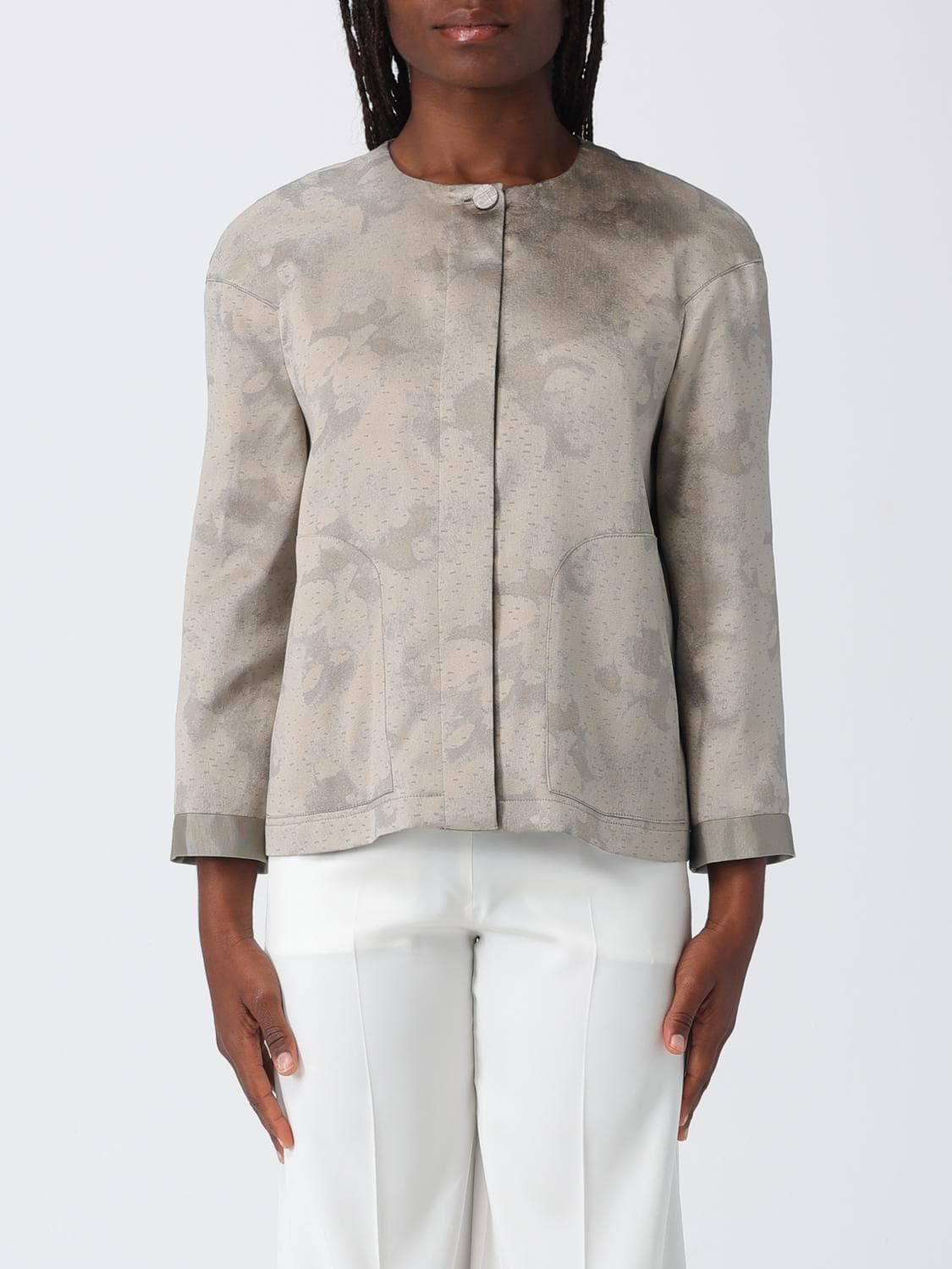 Emporio Armani Jacket Woman color Grey