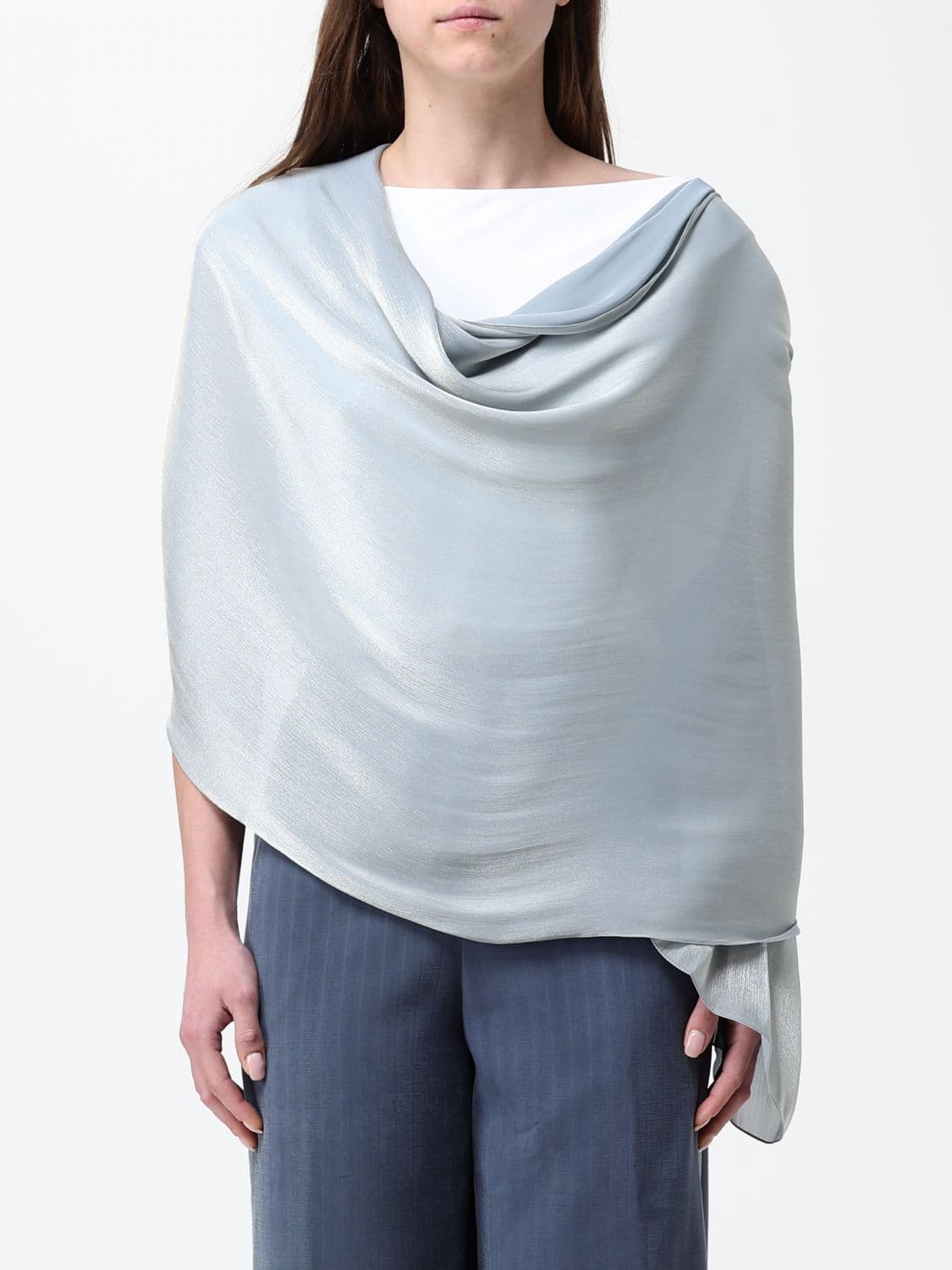 Emporio Armani Neck Scarf Woman color Dust