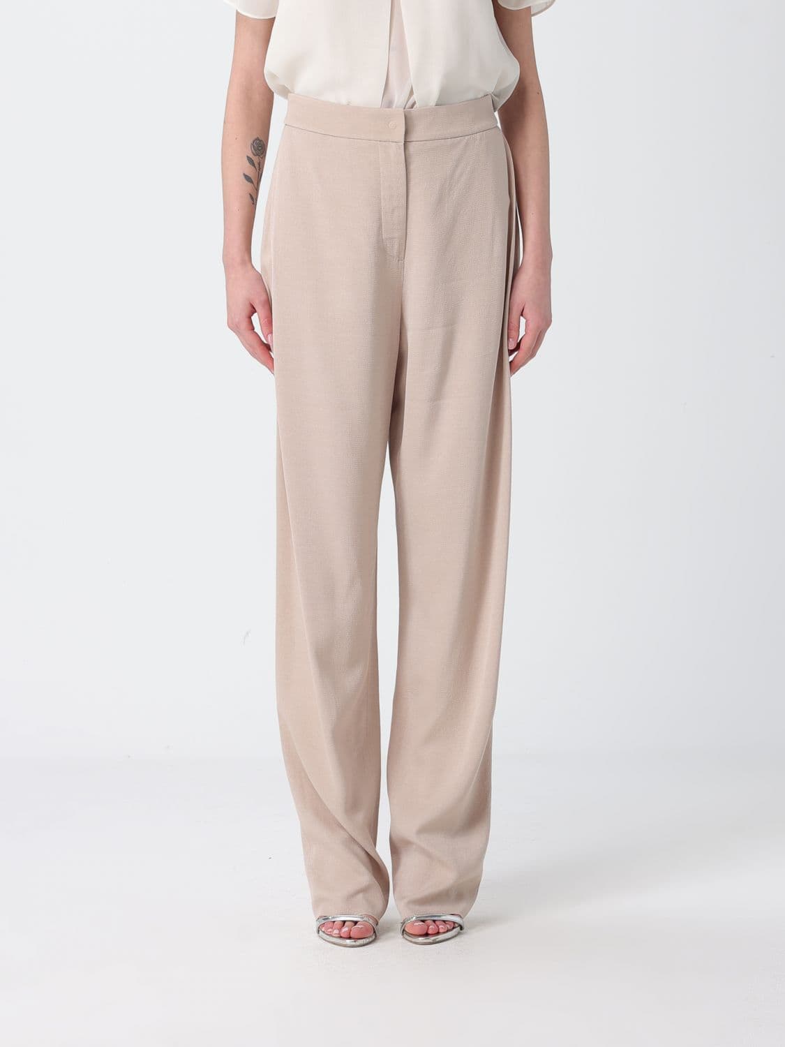 Emporio Armani Pants Woman color Beige