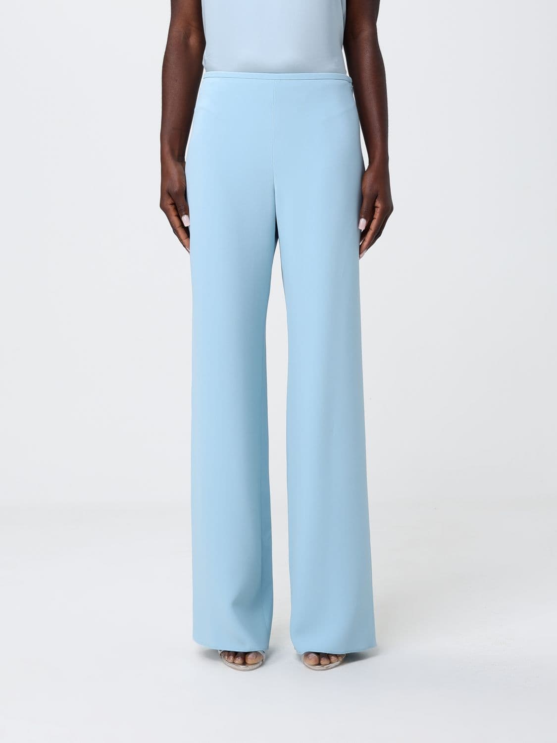 Emporio Armani Pants Woman color Gnawed Blue