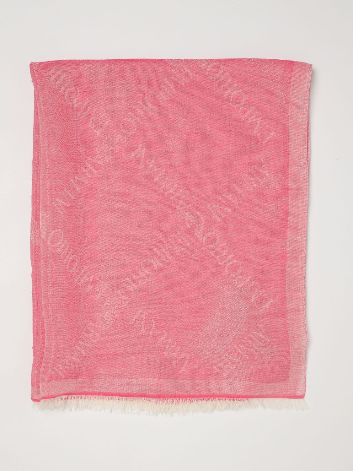 Emporio Armani Scarf Woman color Fuchsia · OS