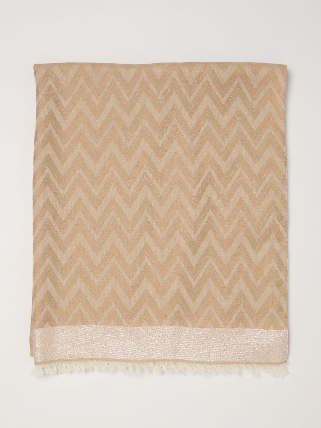 Emporio Armani Scarf Woman color Beige