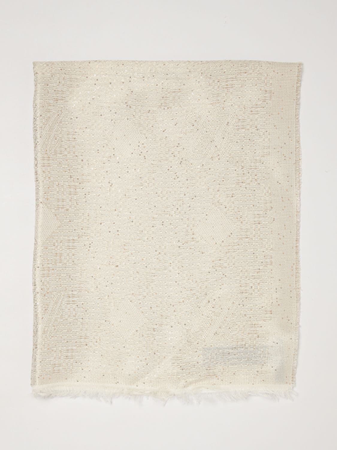 Emporio Armani Scarf Woman color Yellow Cream · OS