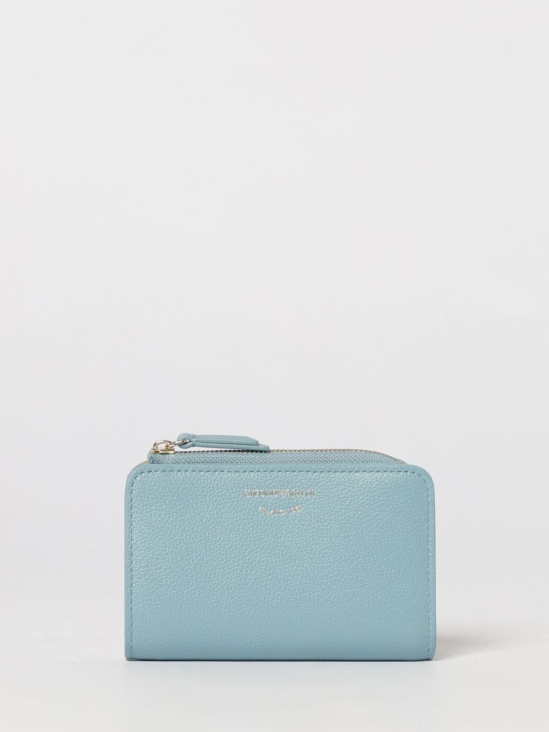 Emporio Armani Wallet Woman color Gnawed Blue · OS