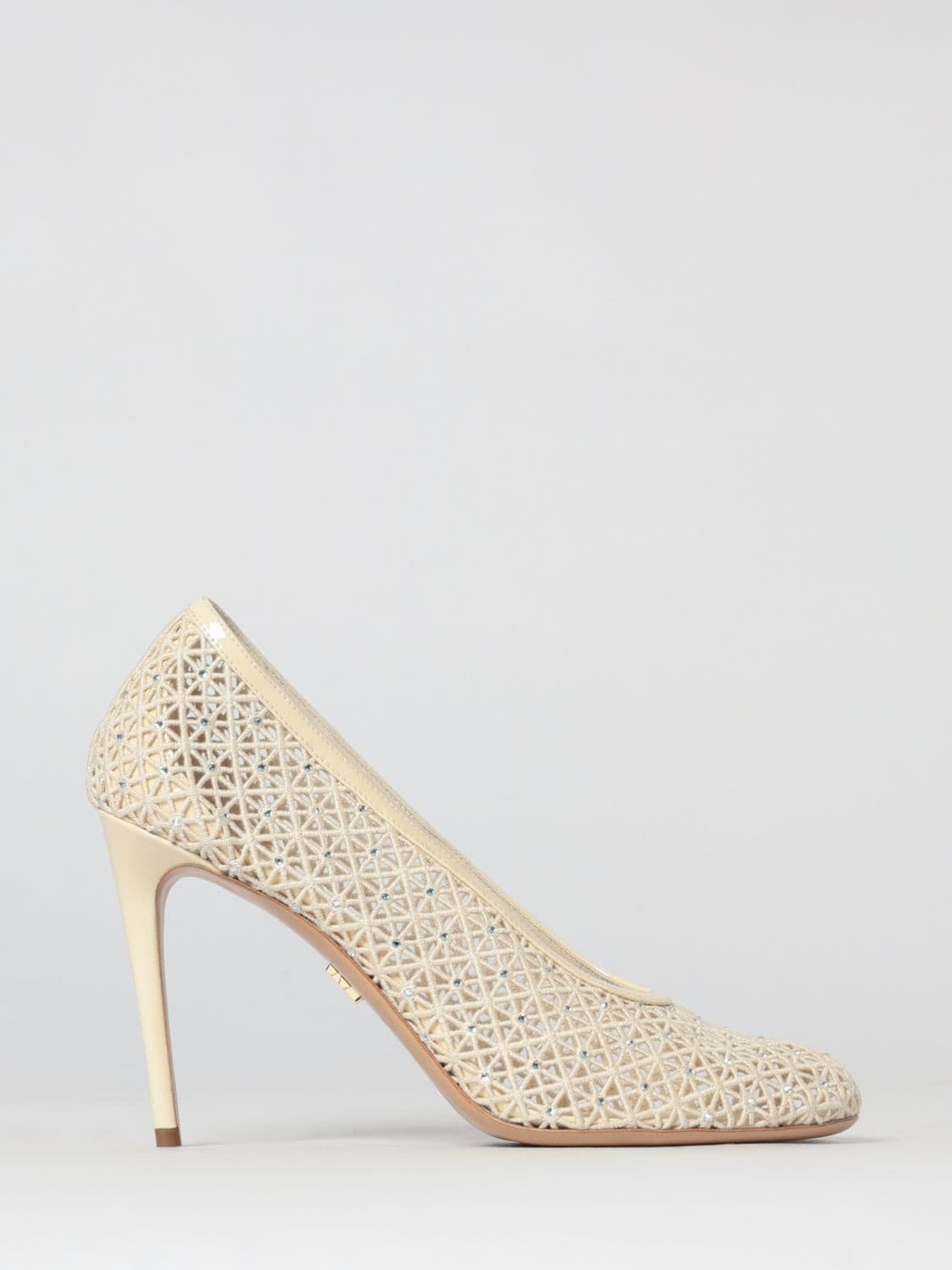 Ferragamo Pump Woman color Yellow Cream