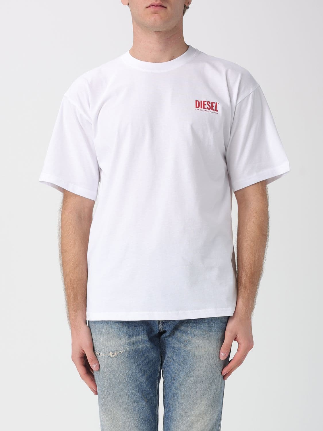 Diesel T-Shirt Men color White