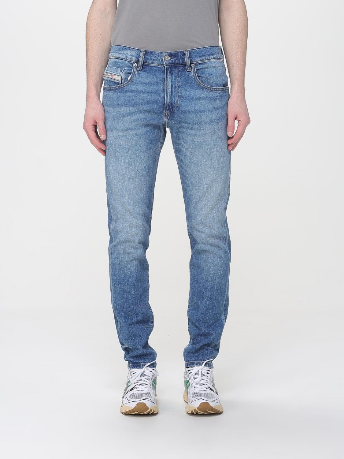 Diesel Jeans Men color Stone Washed