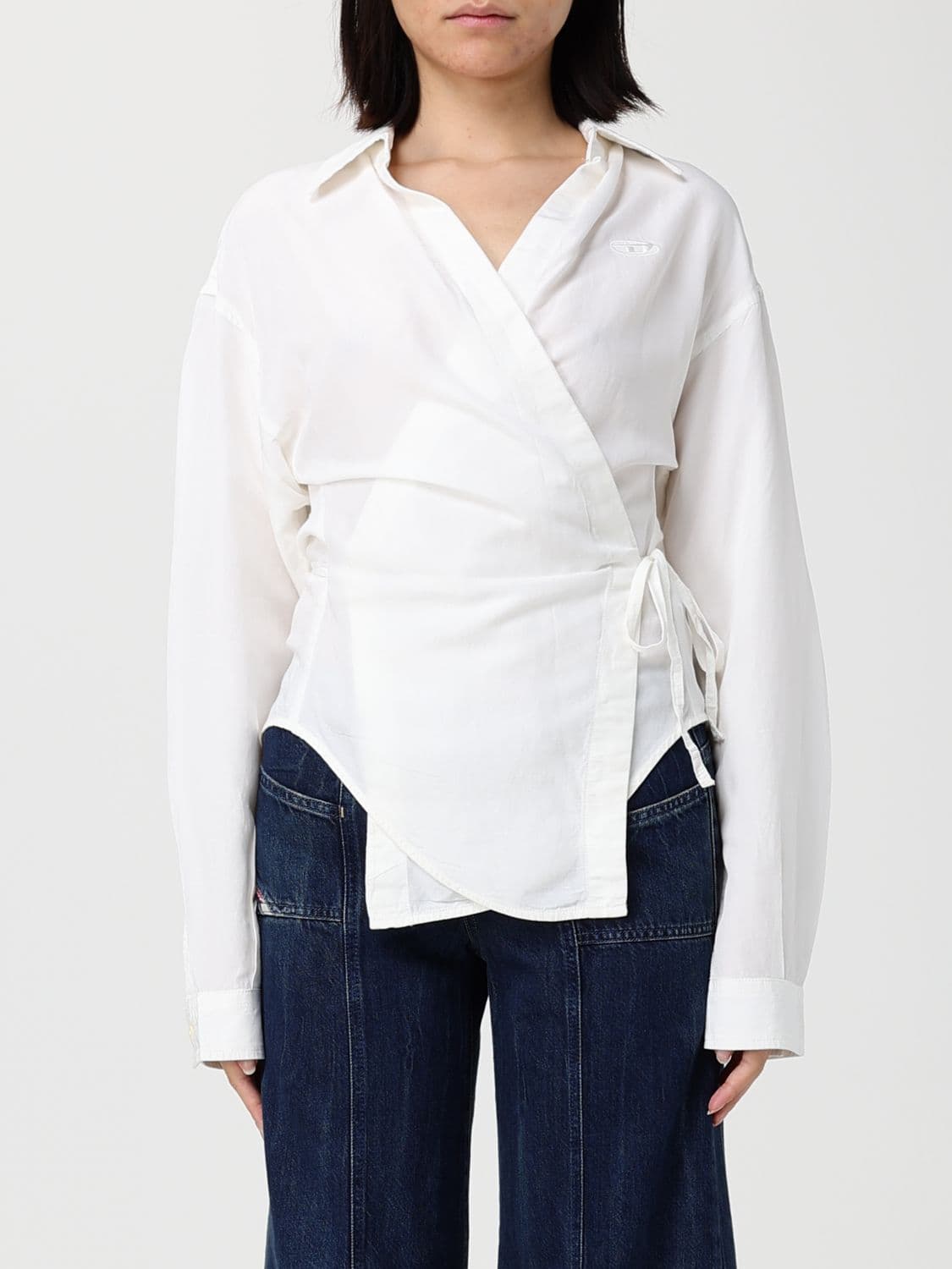 Diesel Shirt Woman color Ivory · 38