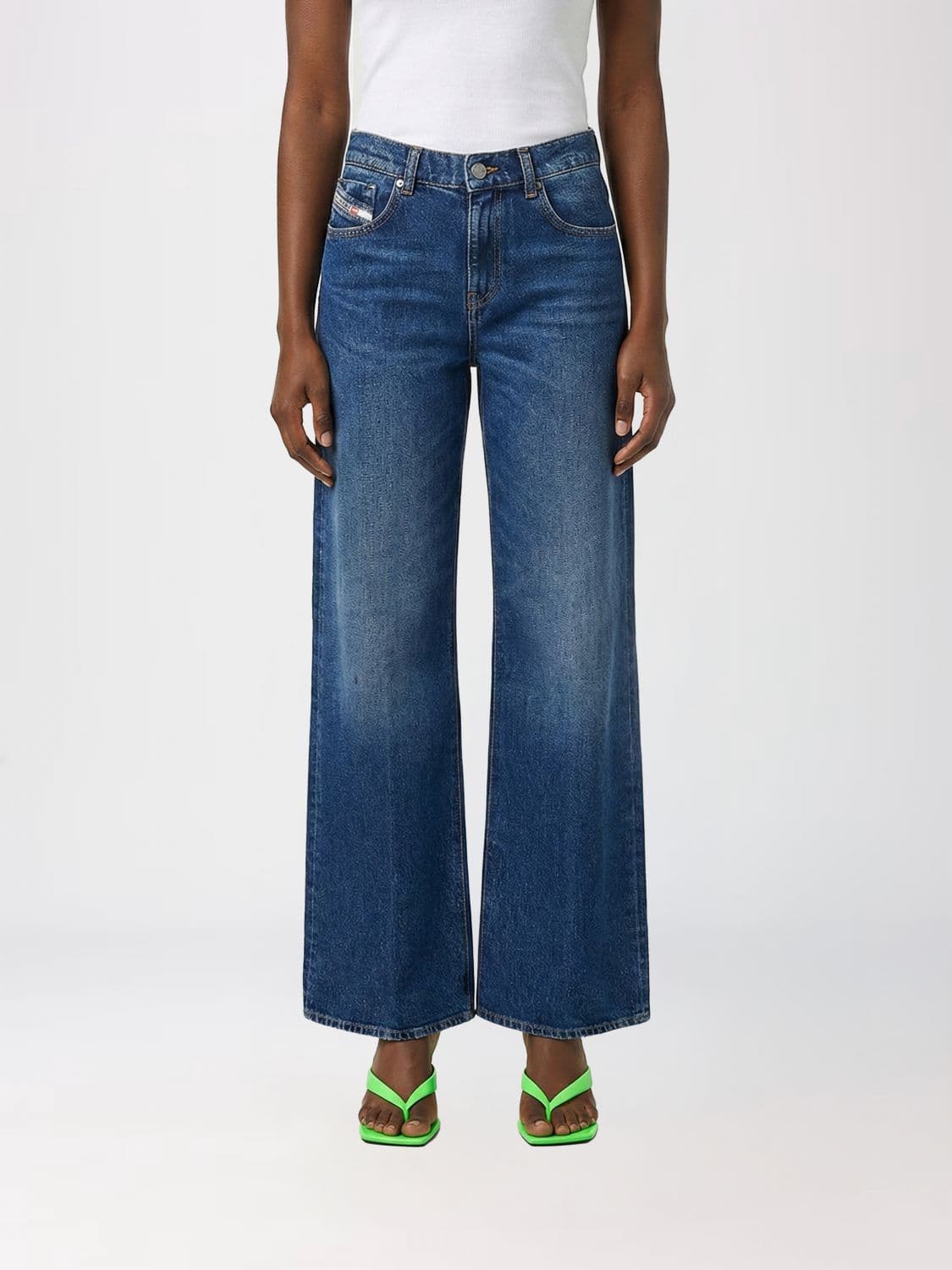 Diesel Jeans Woman color Denim