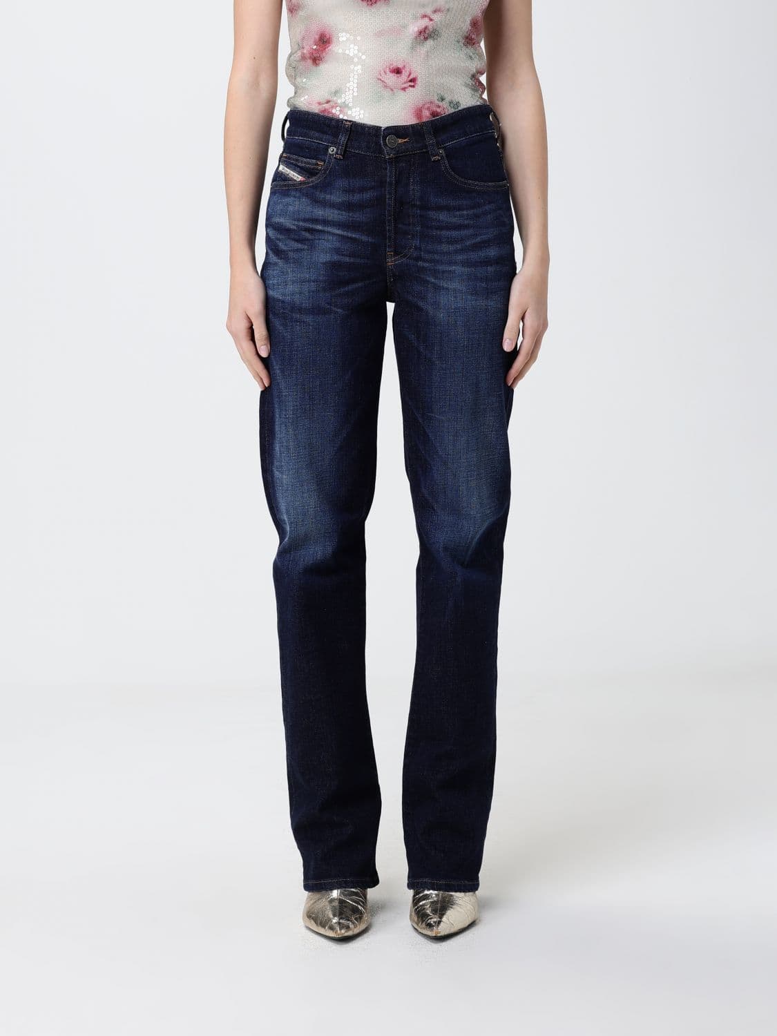 Diesel Jeans Woman color Blue