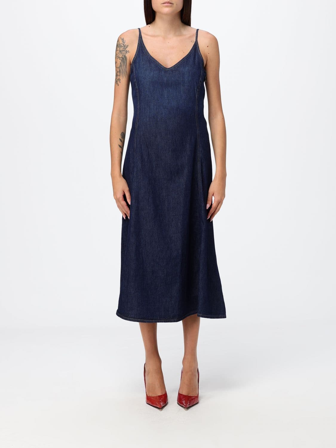 Diesel Dress Woman color Blue