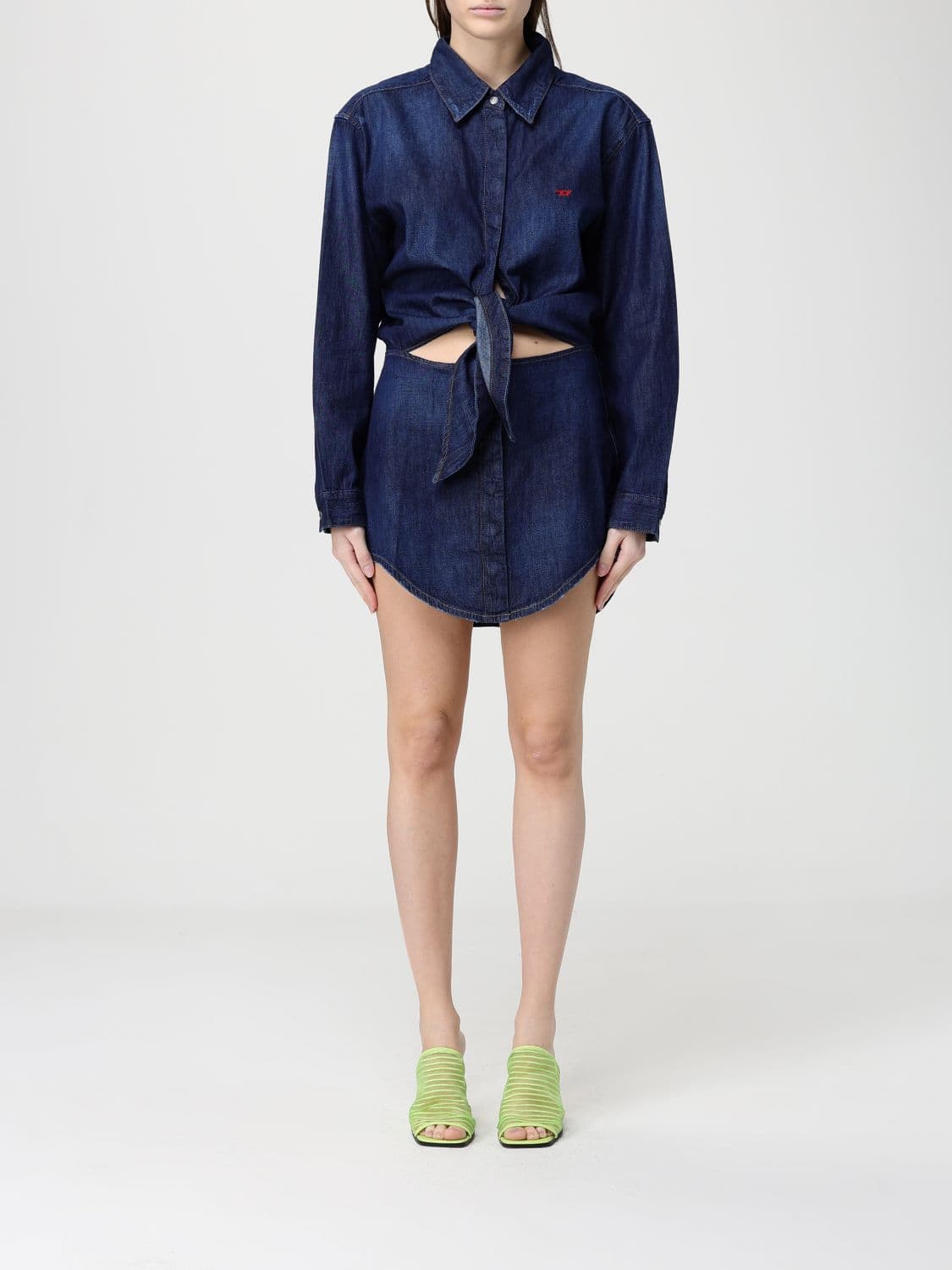 Diesel Dress Woman color Blue