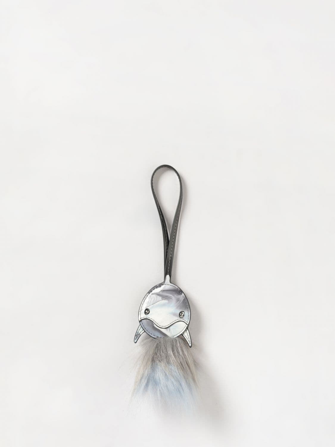 Diesel Key Chain Woman color Grey