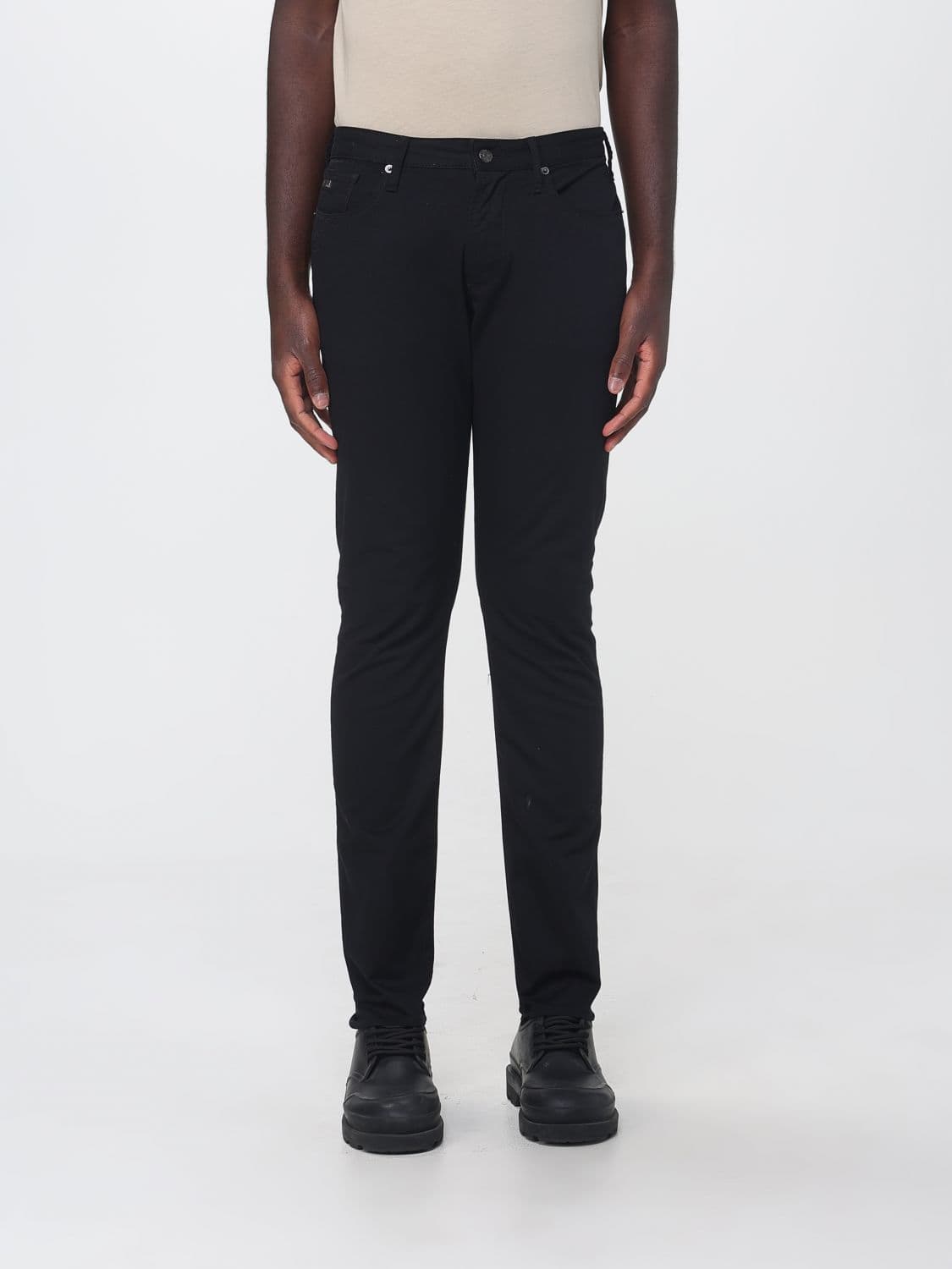 Emporio Armani Pants Men color Black