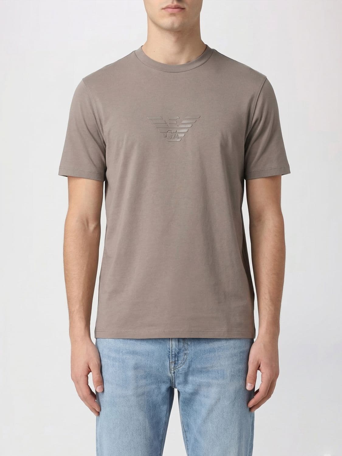 Emporio Armani T-Shirt Men color Grey