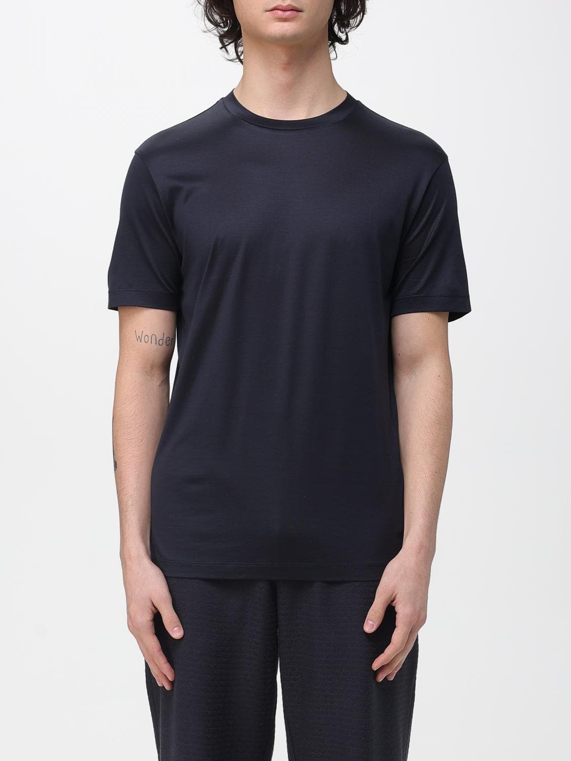 Emporio Armani T-Shirt Men color Navy