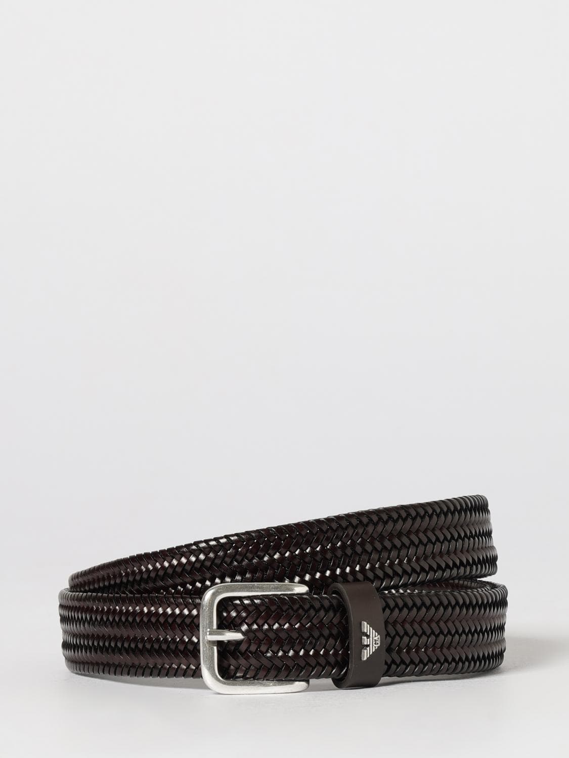 Emporio Armani Belt Men color Leather