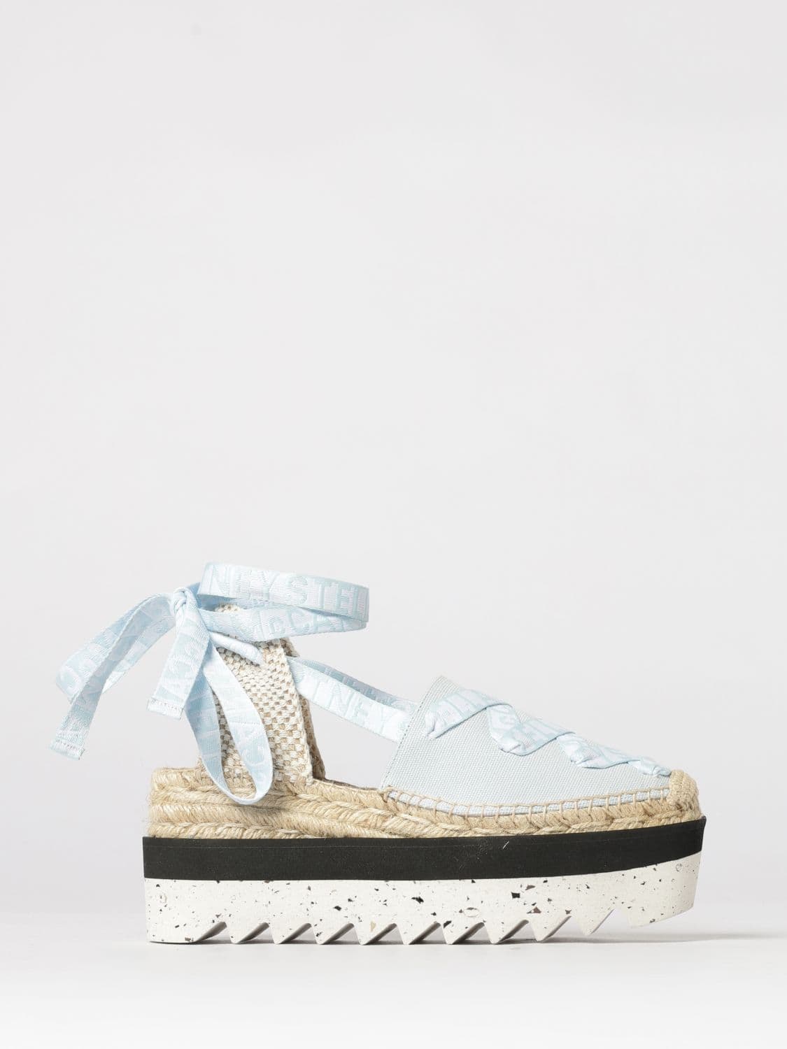 Stella Mccartney Espadrille Woman color Sky Blue