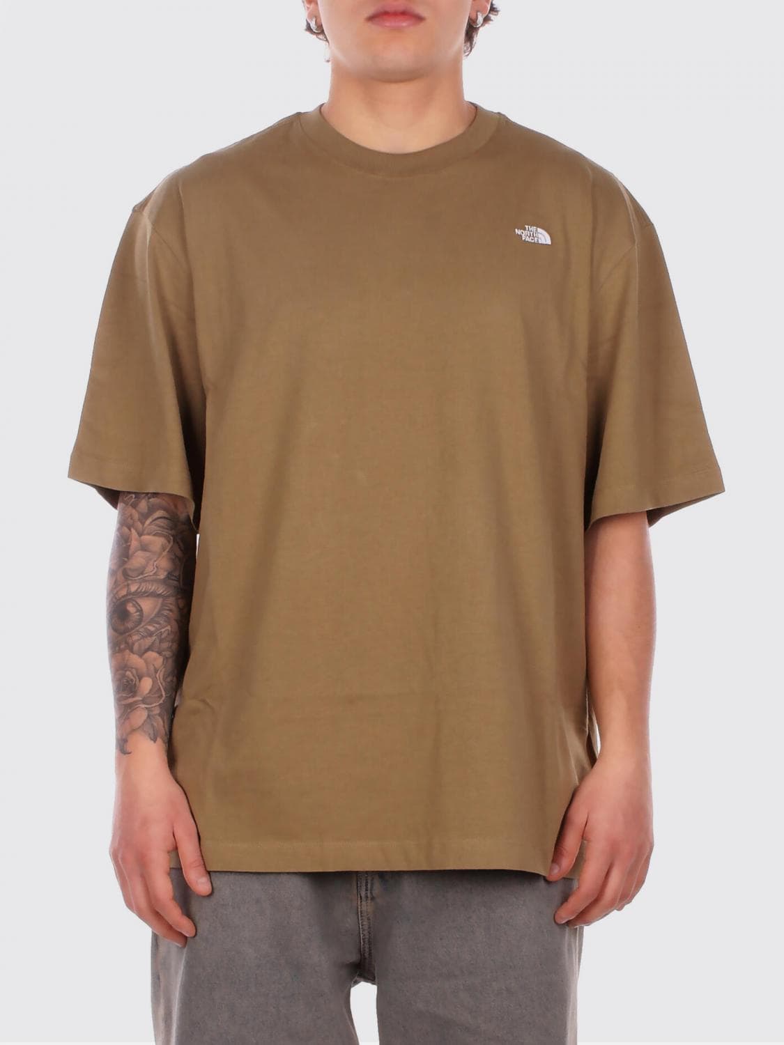 The North Face T-Shirt Men color Green