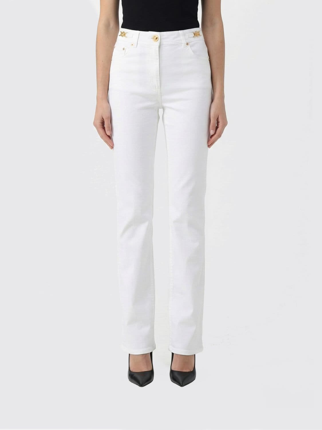 Versace Jeans Woman color Yellow Cream