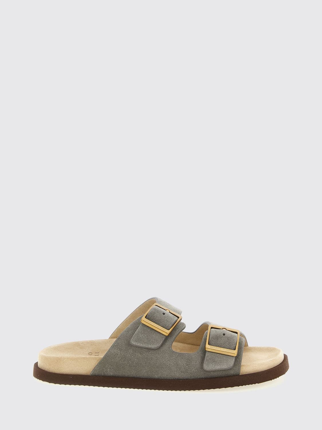 Brunello Cucinelli Sandals Men color Grey