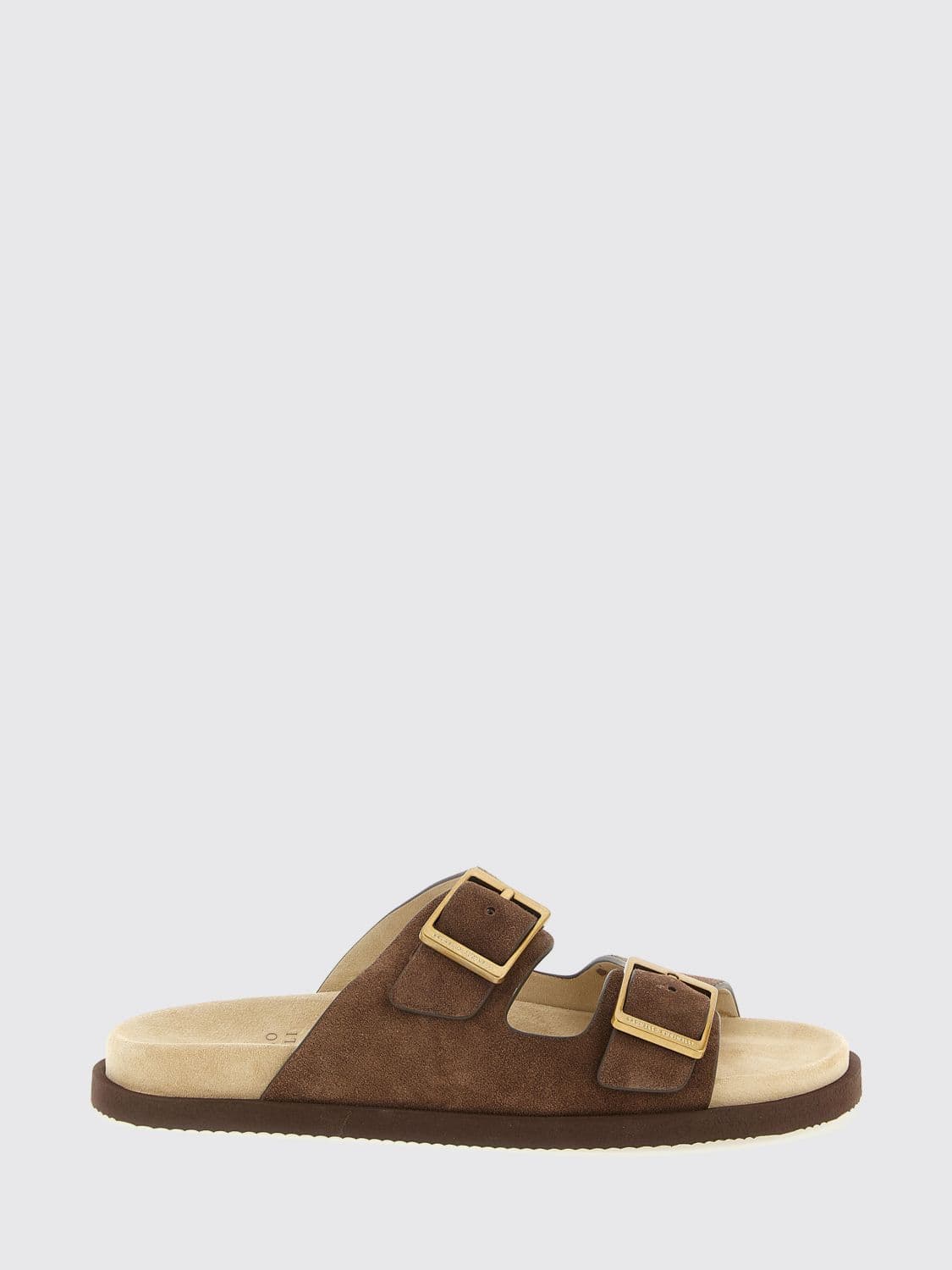Brunello Cucinelli Sandals Men color Dove Grey
