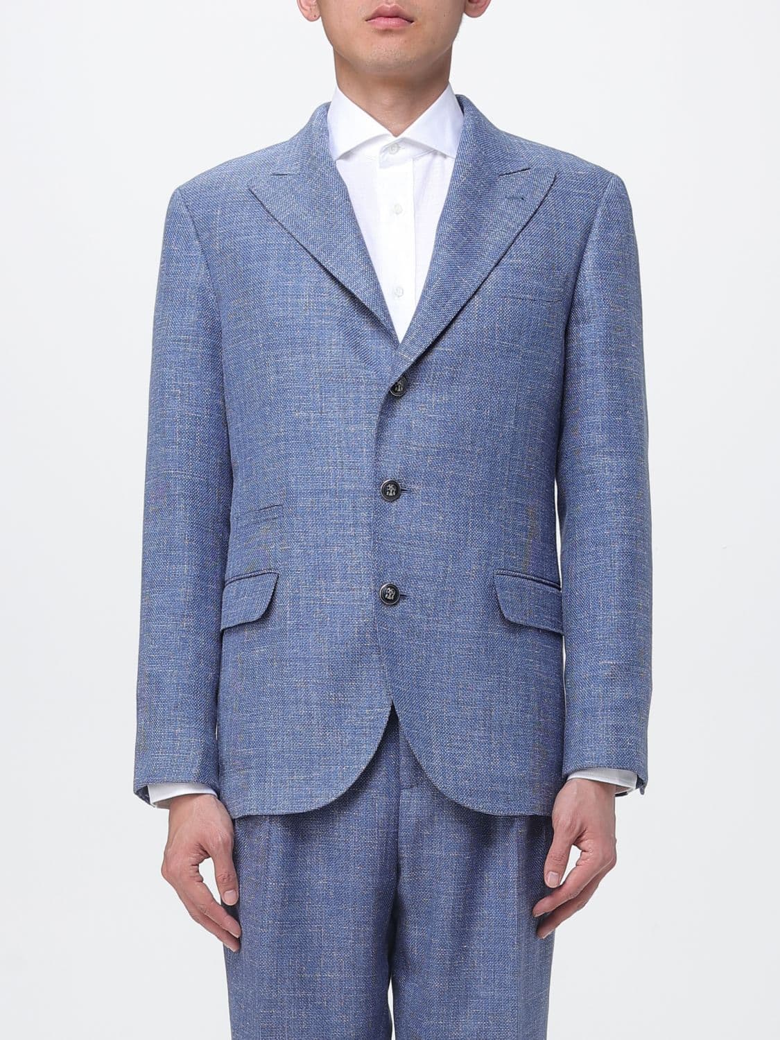Brunello Cucinelli Jacket Men color Denim · 50