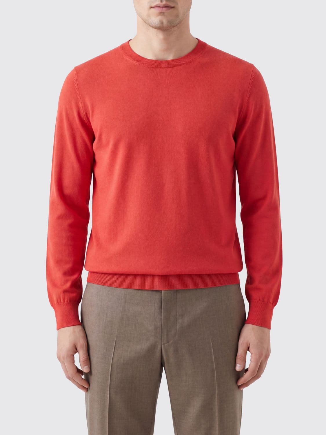 Brunello Cucinelli Sweater Men color Strawberry