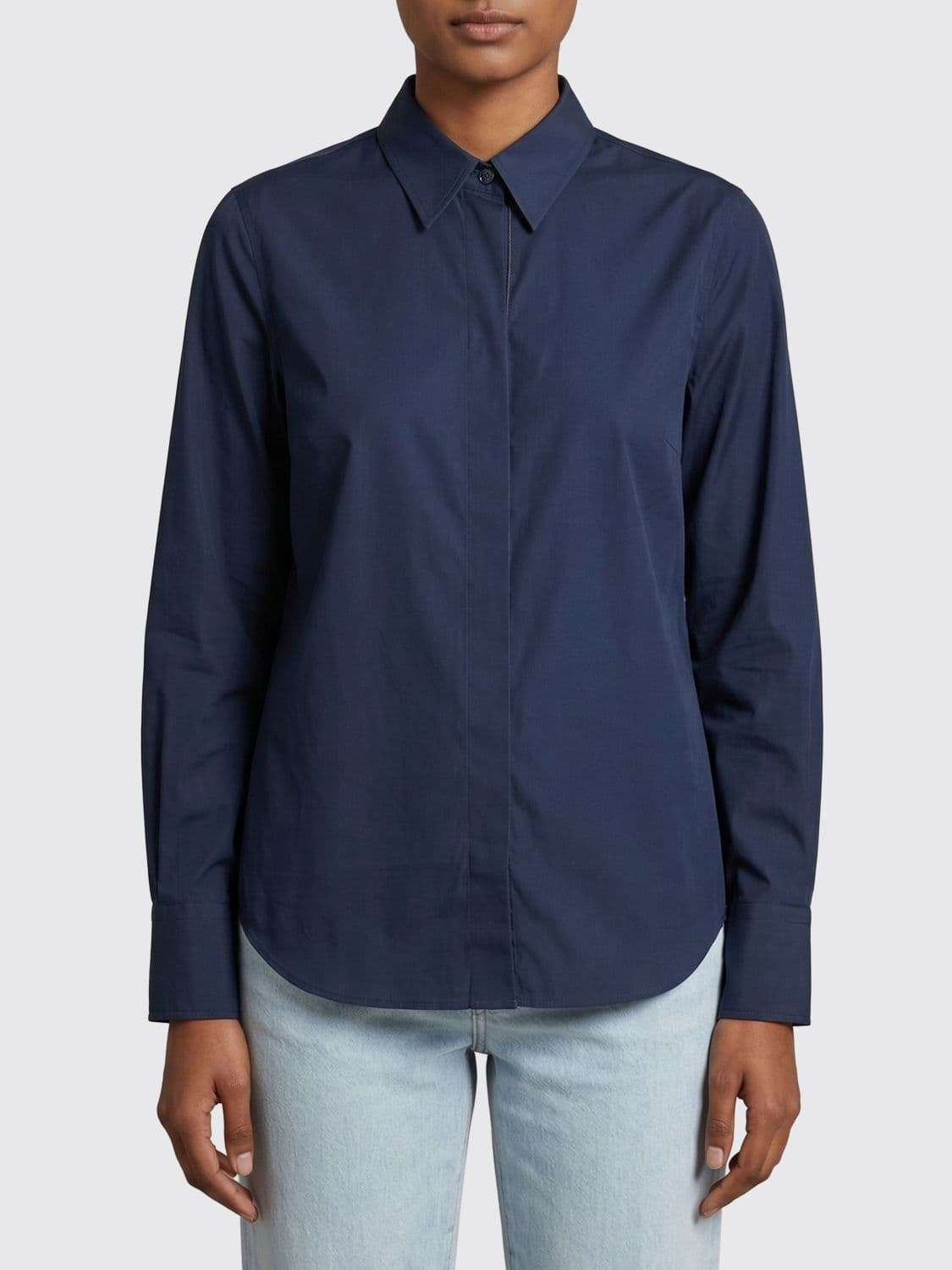 Brunello Cucinelli Shirt Woman color Ocean