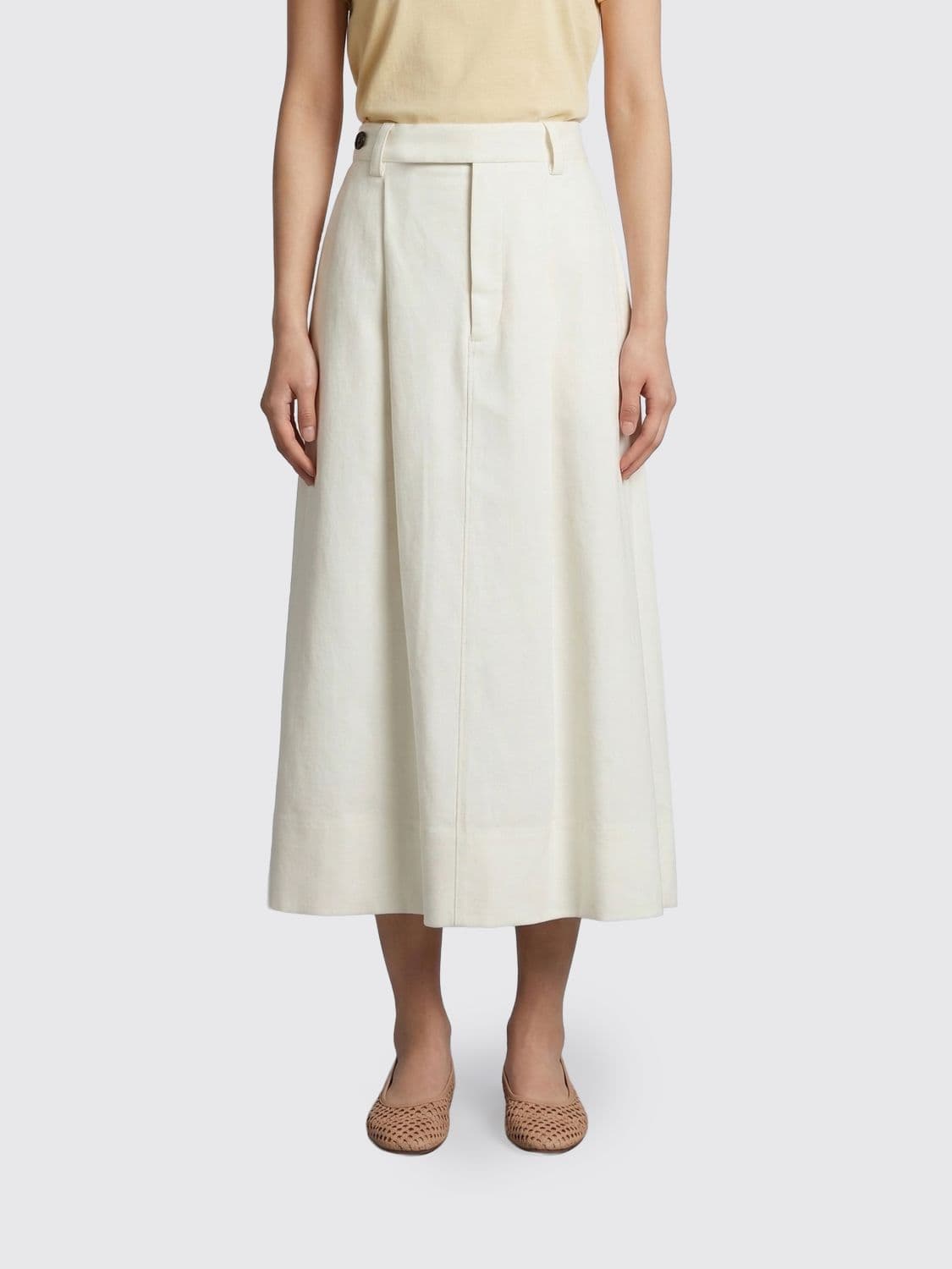 Brunello Cucinelli Skirt Woman color Natural · 42