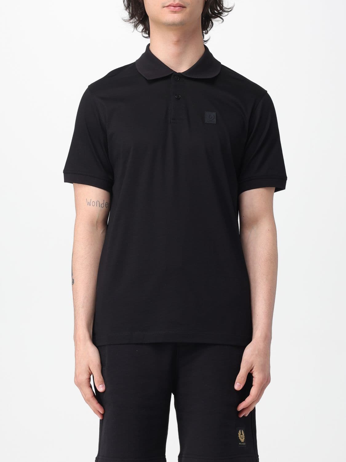 Belstaff Polo Shirt Men color Black