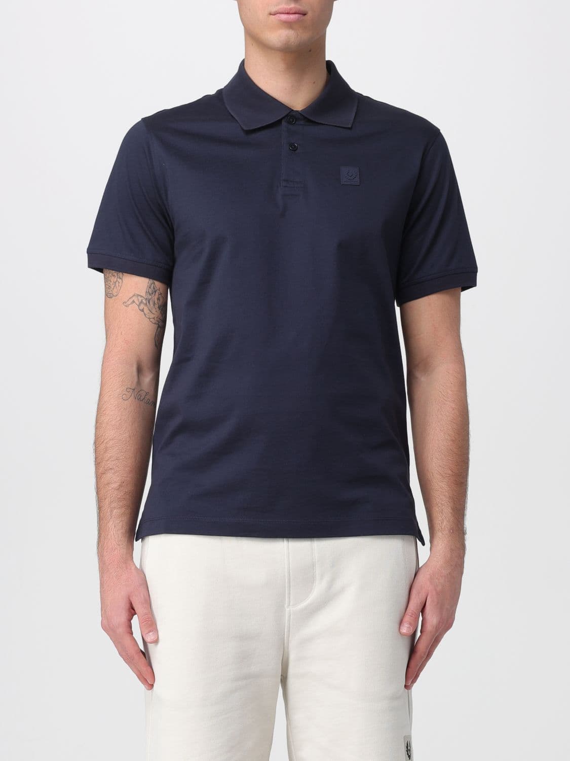 Belstaff Polo Shirt Men color Blue