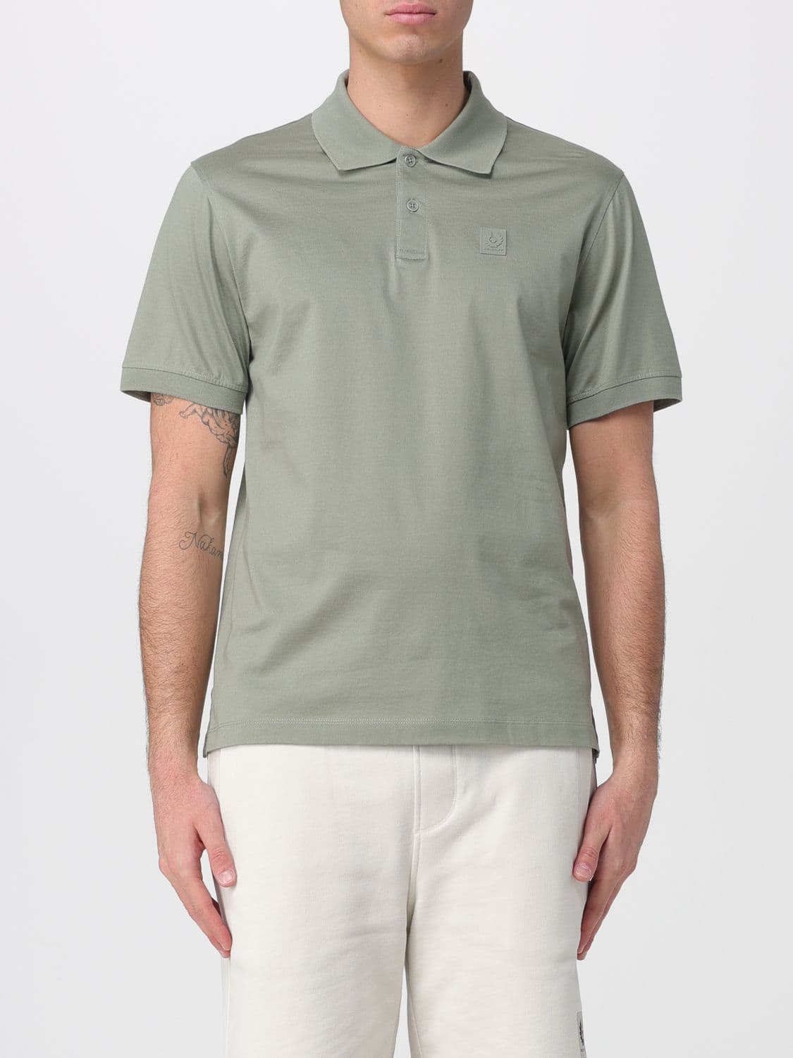 Belstaff Polo Shirt Men color Green