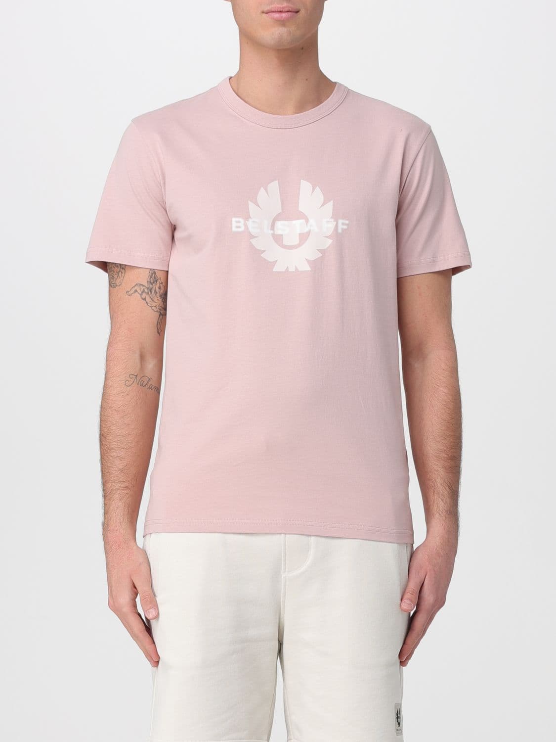 Belstaff T-Shirt Men color Pink