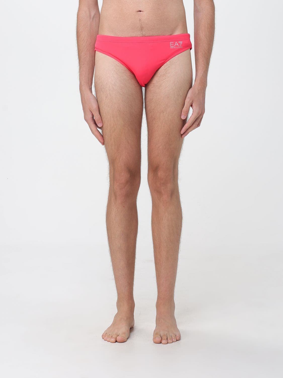 Ea7 Swimwear Swimsuit Men color Red