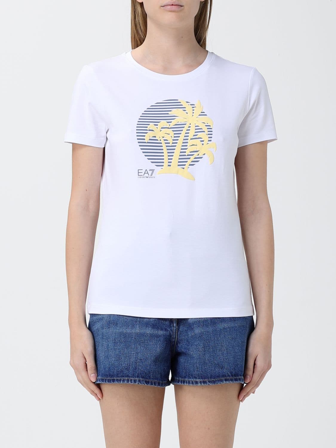 Ea7 T-Shirt Woman color White 1