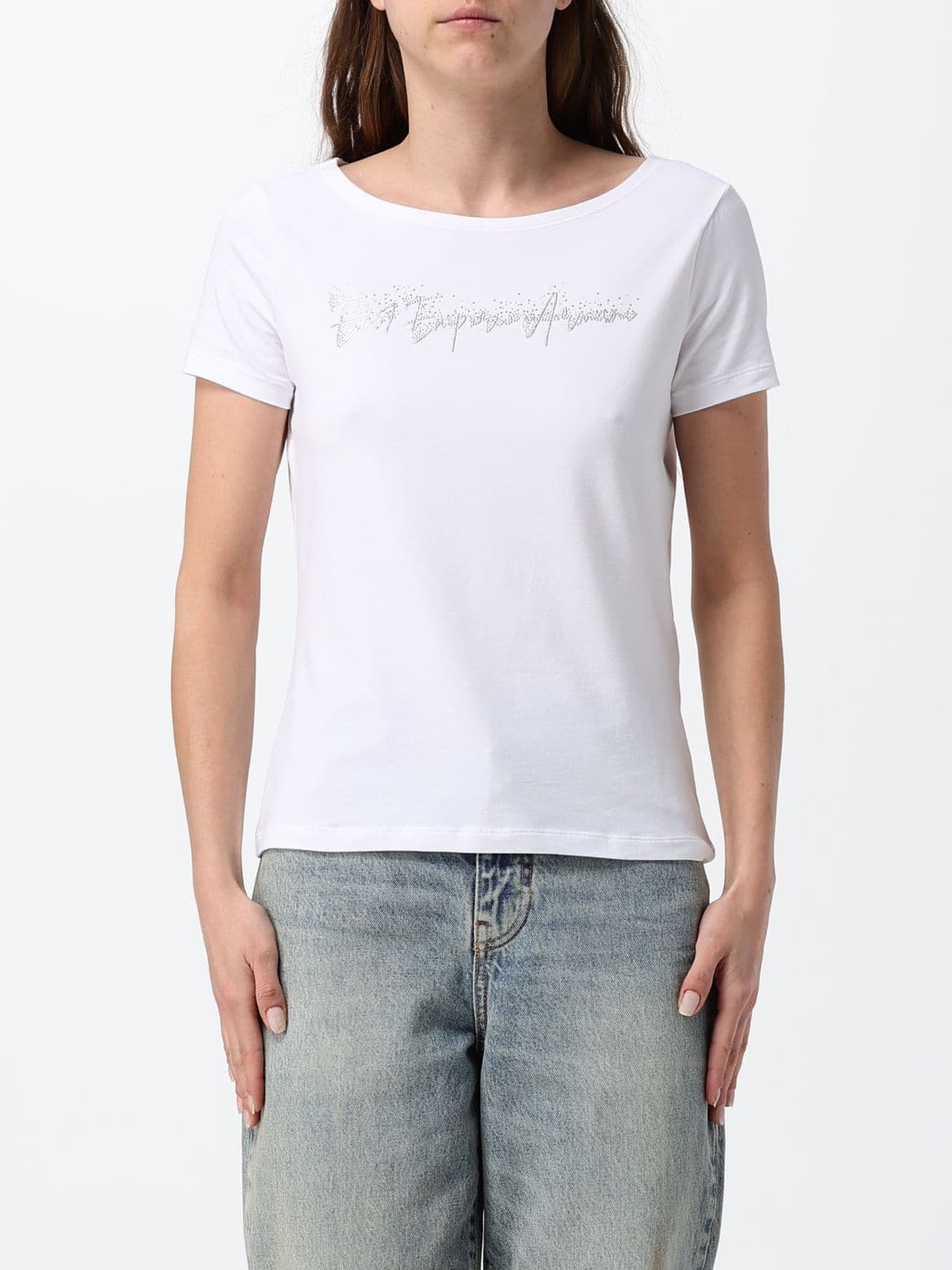 Ea7 T-Shirt Woman color White