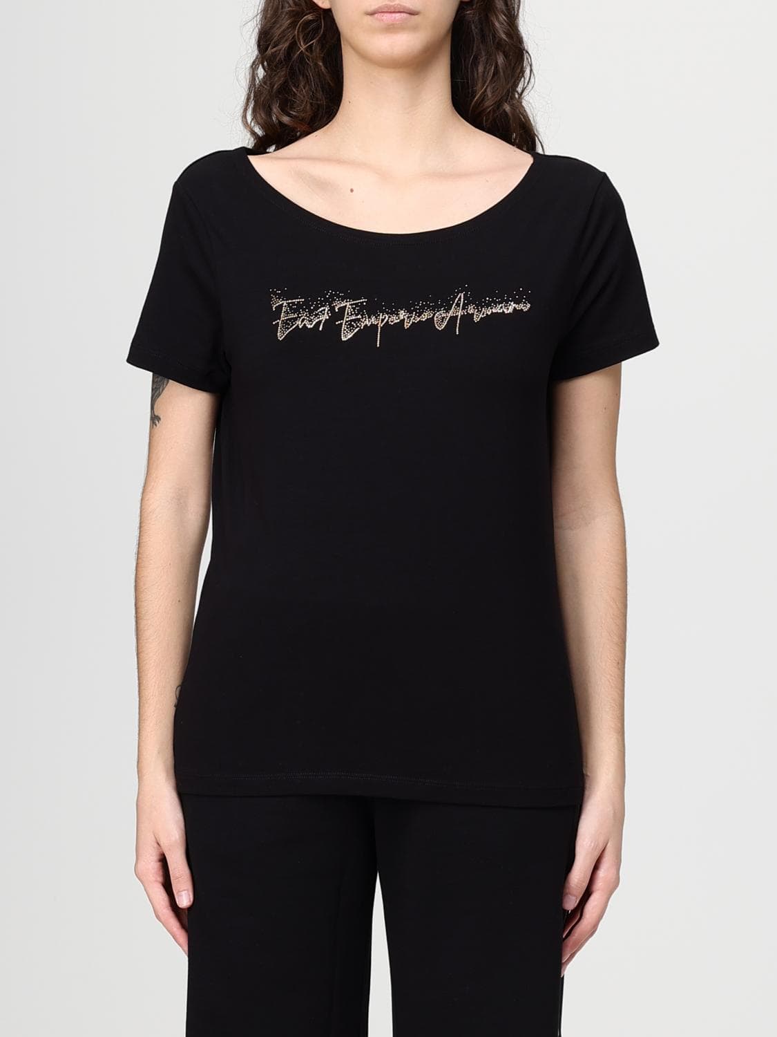 Ea7 T-Shirt Woman color Black