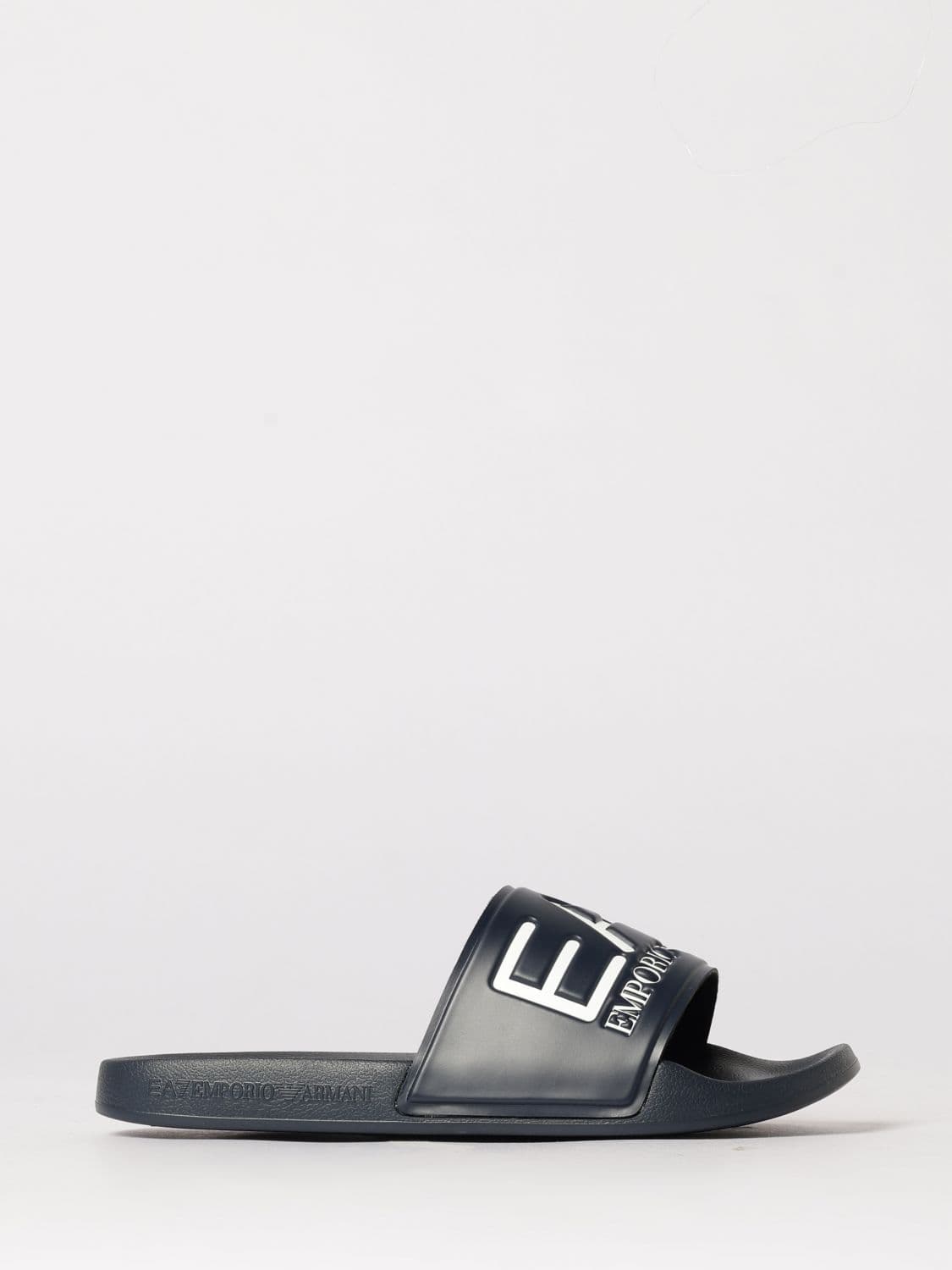 Ea7 Sandals Men color Navy