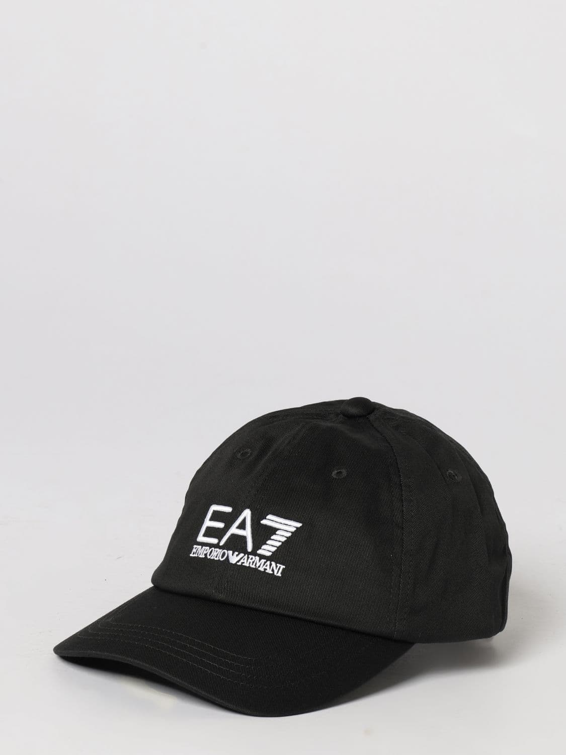 Ea7 Hat Men color Black